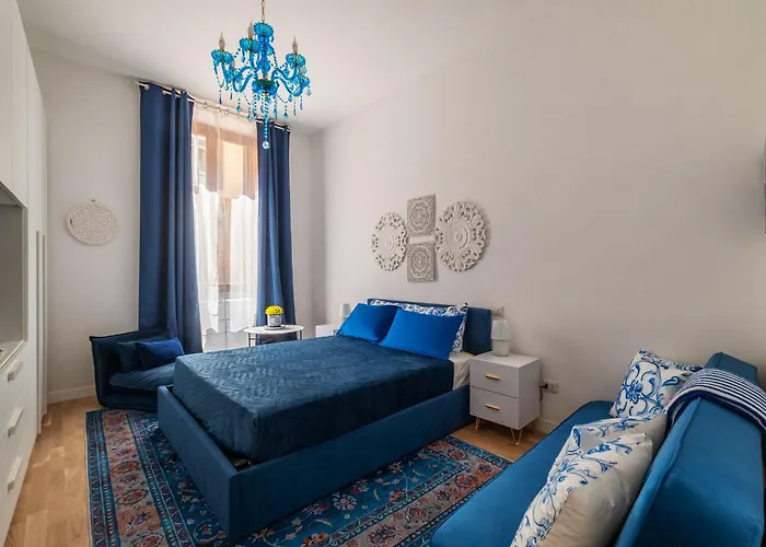 Guesthost - Termini Comfy Blue Apartament *